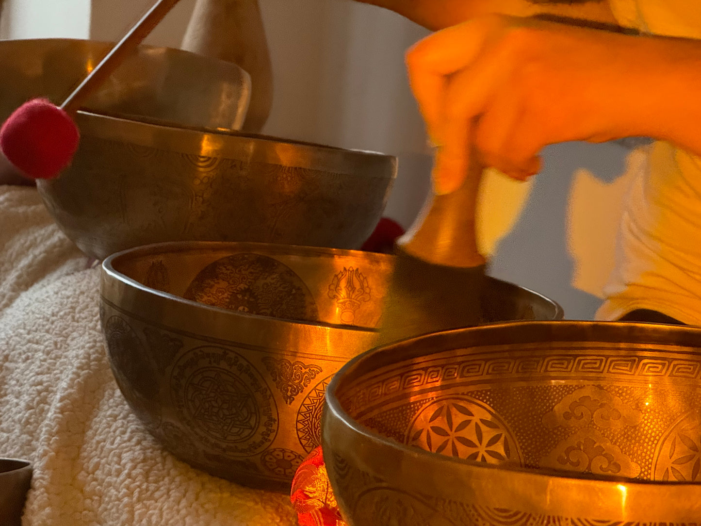 Trattamento Sonoro con campane tibetane - 90 min