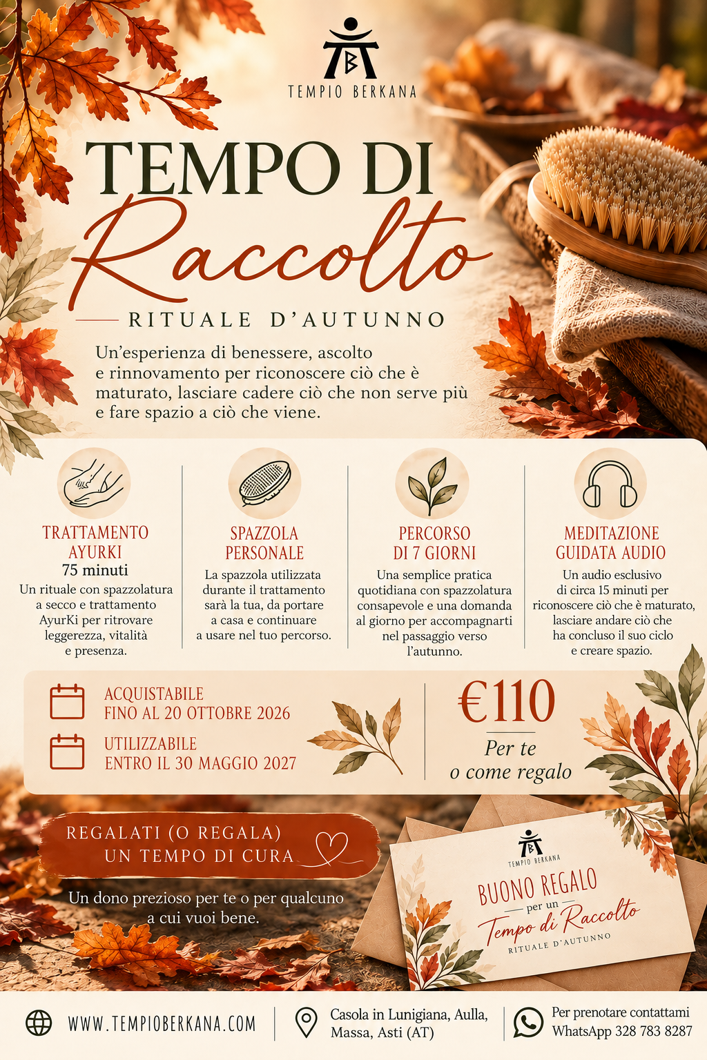 Tempo di Raccolto – Rituale d’Autunno